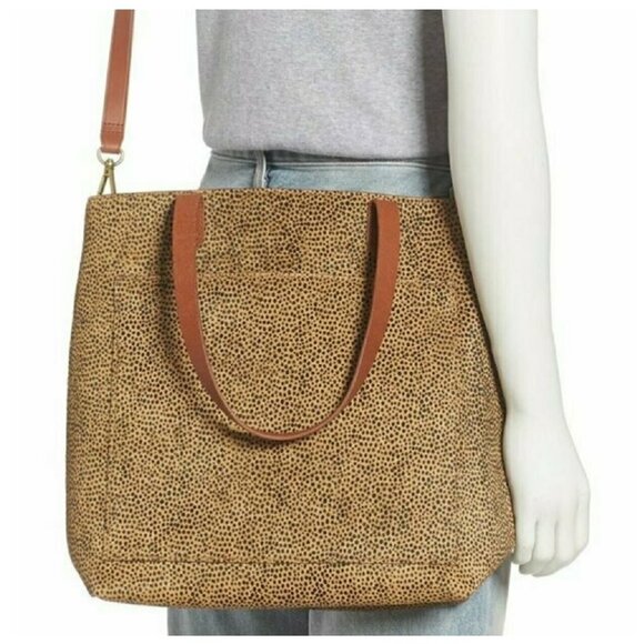 MADEWELL Genuine Calf Hair Med.Transport Tote(7) - Picture 1 of 11